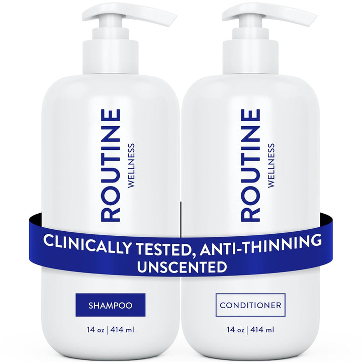 Routine Wellness - Juego de champú y acondicionador para cabello má...
