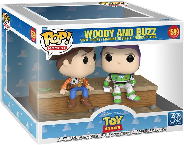 Funko Pop! Momento: 30º Aniversario de Toy Story - Woody y Buzz - F...