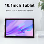 ICONLINK Tableta de 10 pulgadas Android 15 Tablets con funda