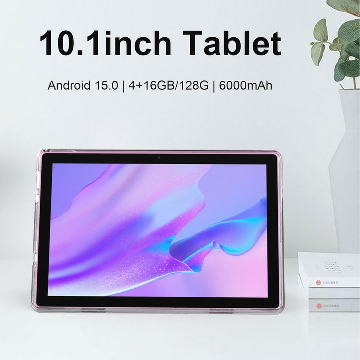 ICONLINK Tableta de 10 pulgadas Android 15 Tablets con funda 4+16GB...