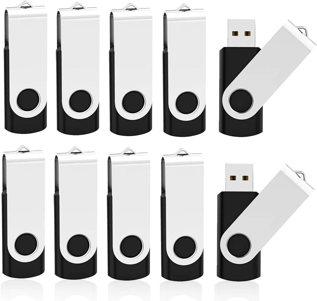 KOOTION - Paquete de 10 unidades flash USB 2.0 de 64 GB, unidades f...