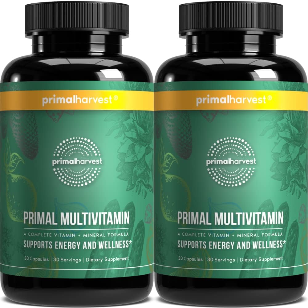 Primal Harvest Primal Multivitamin - Suplemento diario de multivita...