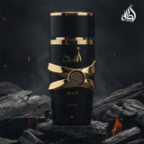 Lattafa Perfumes Asad para Unisex Eau de Parfum en spray, 3.4 onzas
