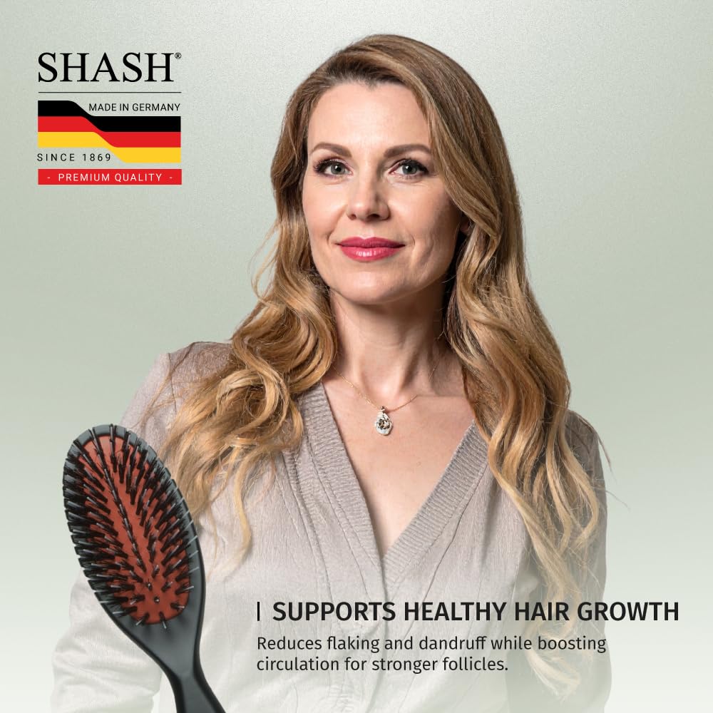 SHASH Desde 1869 hecho a mano en Alemania, cepillo de cerdas de jab...