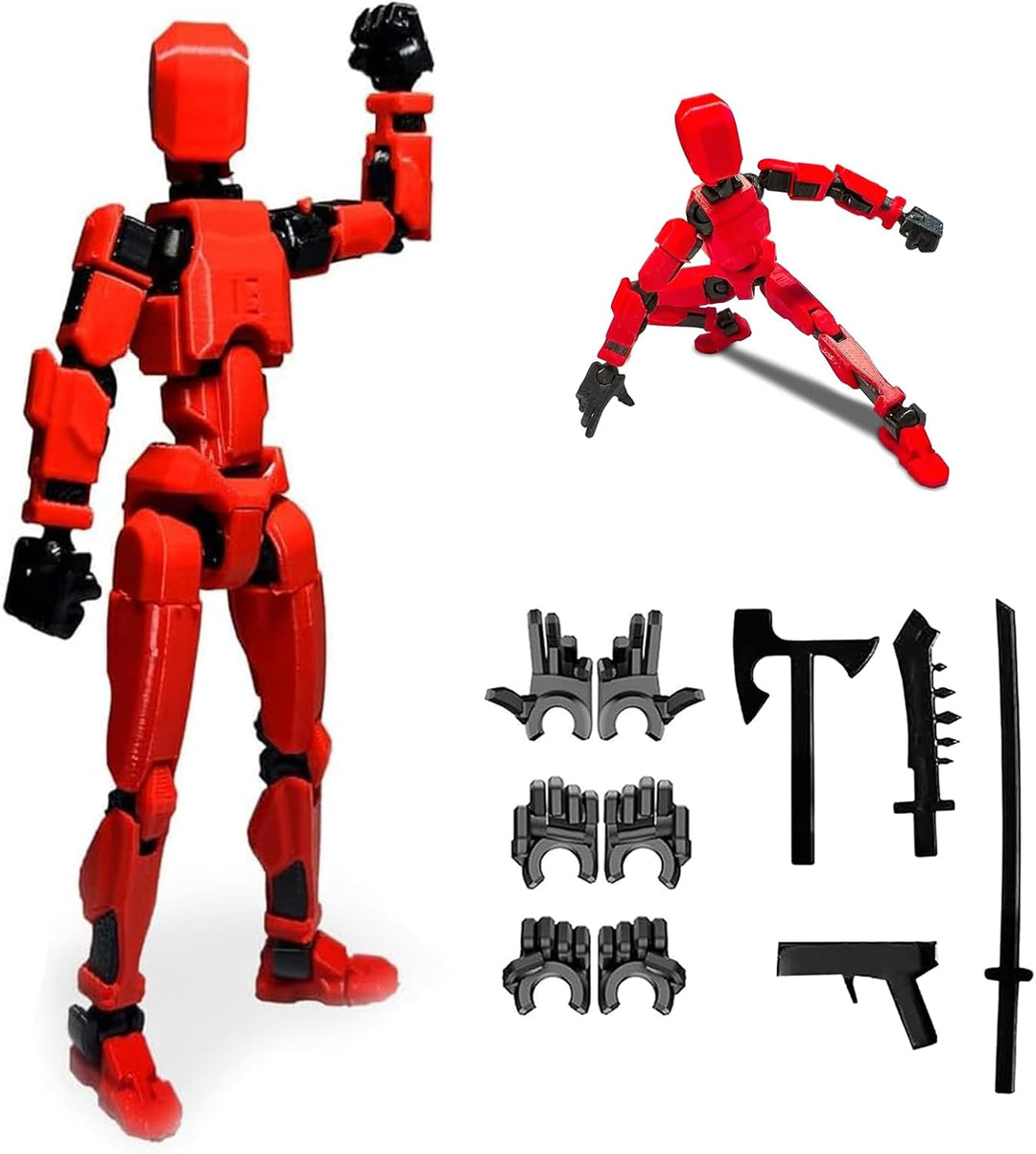 Dumwick Conjunto Completo de 13 Figuras de Acción Titan, Figuras de...