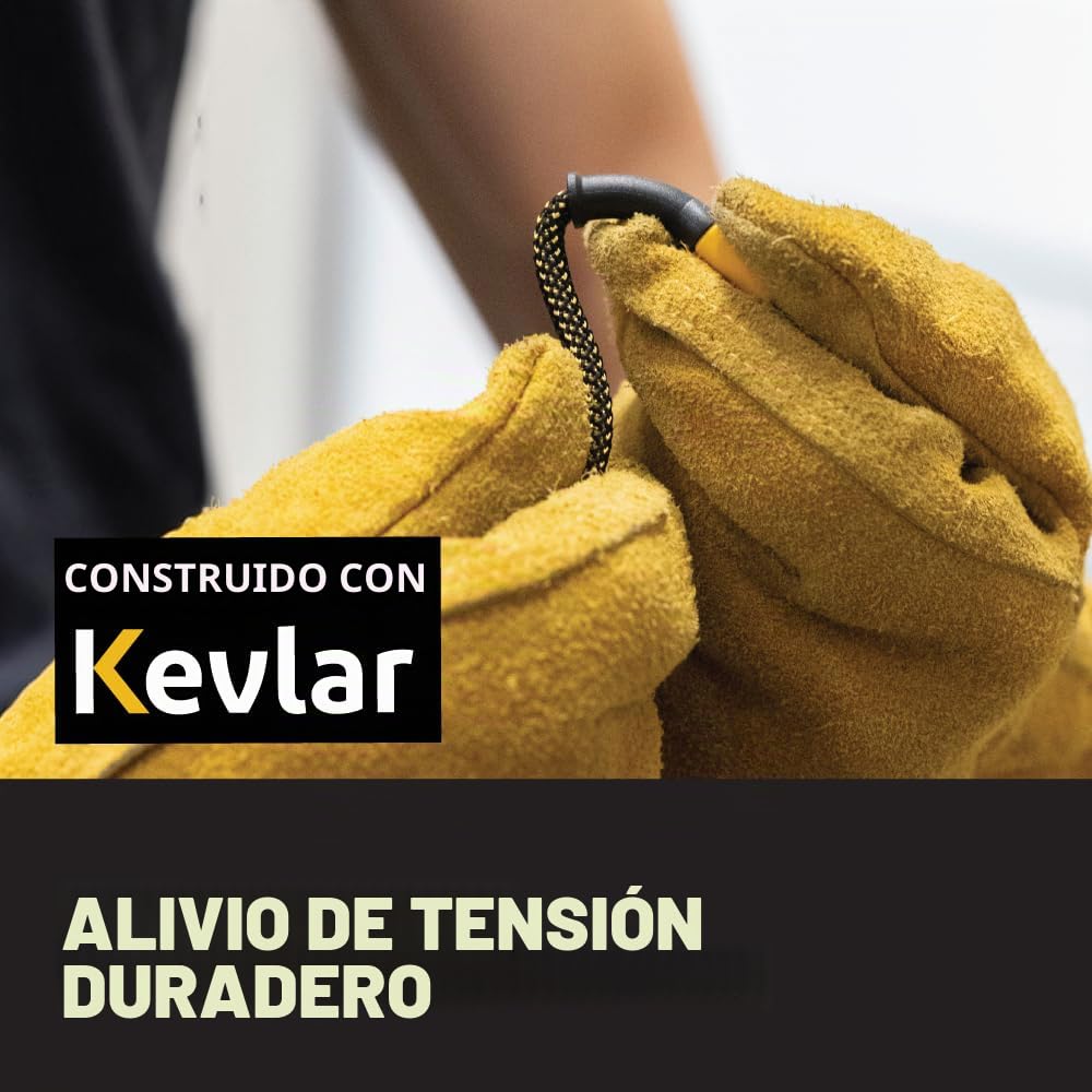 DEWALT Divisor inteligente USB-C a USB-C de 100 W - Transferencia de datos y carga rápida, salida de 1 a 3, reforzado con Kevlar, 6 pies de servicio pesado para laptop, MacBook, iPad, Android, Samsung