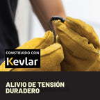 DEWALT Divisor inteligente USB-C a USB-C de 100 W - Transferencia de datos y carga rápida, salida de 1 a 3, reforzado con Kevlar, 6 pies de servicio pesado para laptop, MacBook, iPad, Android, Samsung