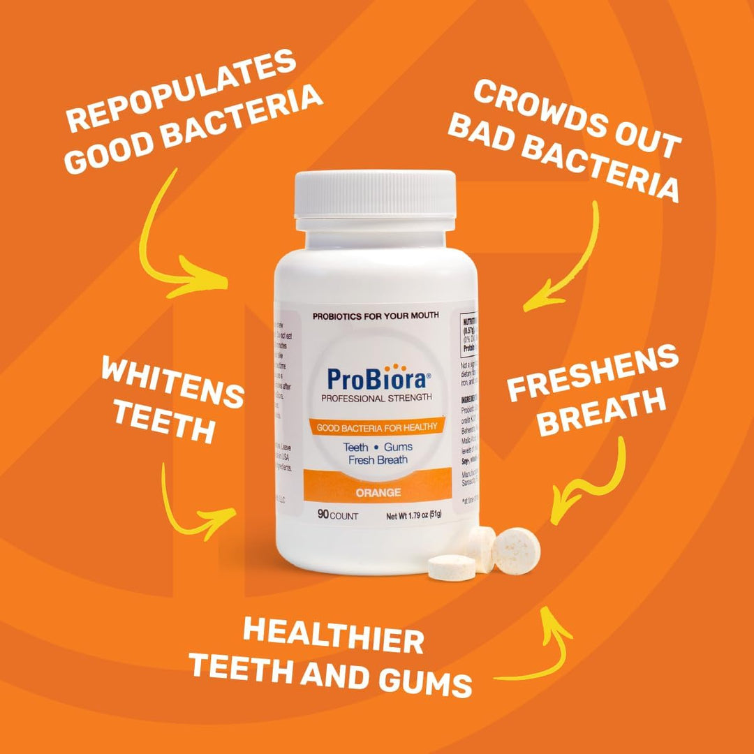 ProBiora Professional Strength Probióticos orales para dientes y en...