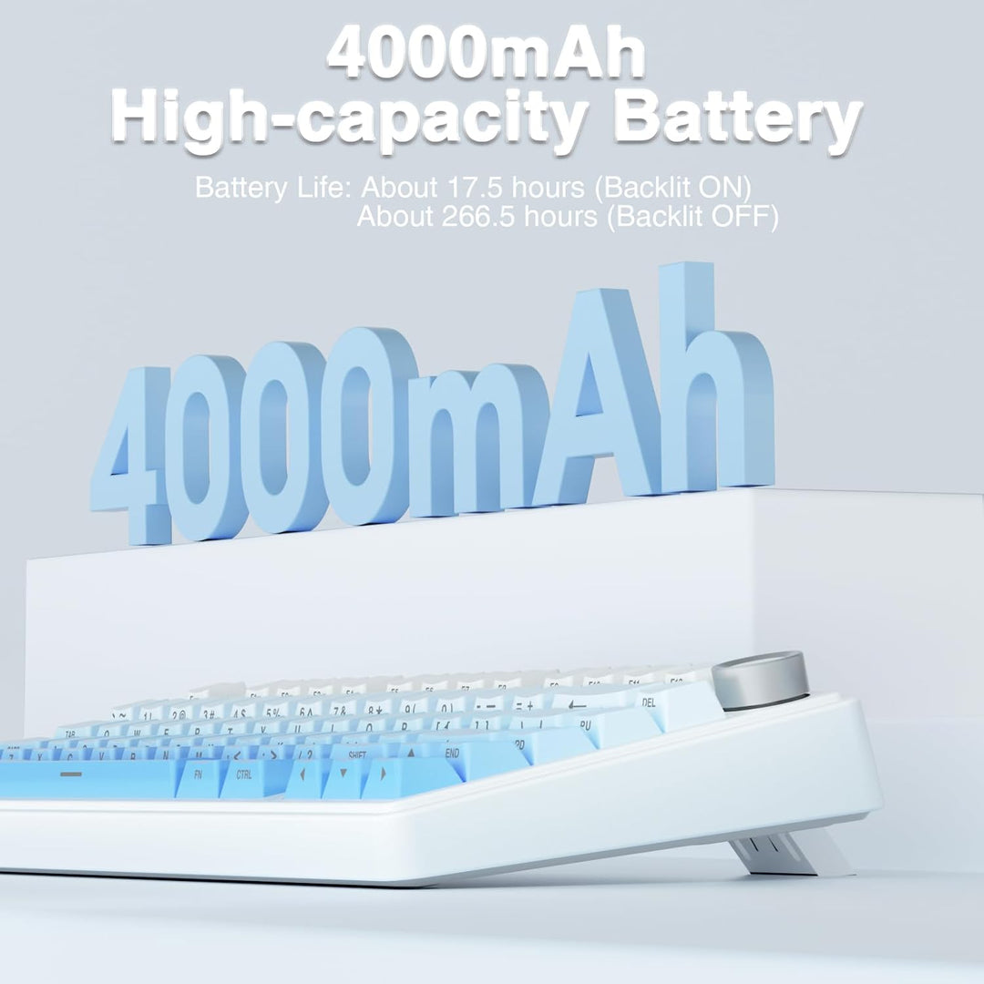 AULA F75 Pro Teclado mecánico inalámbrico, teclado personalizado in...