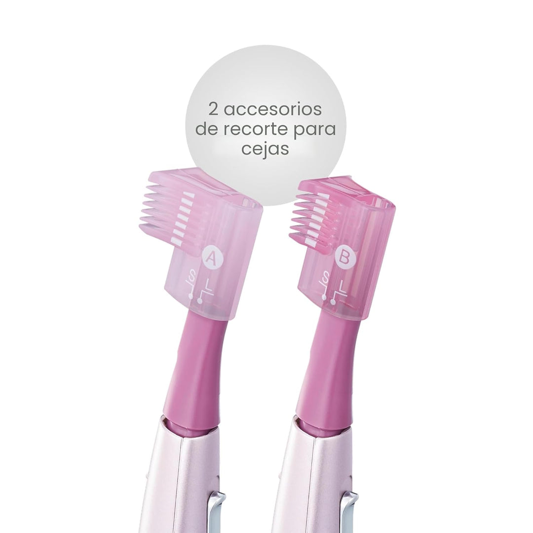 Panasonic Removedor de vello facial para mujer y recortador de ceja...