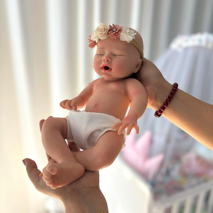 AMZBB Muñeca bebé de silicona de 13 pulgadas \u2013 Muñeca Reborn d...