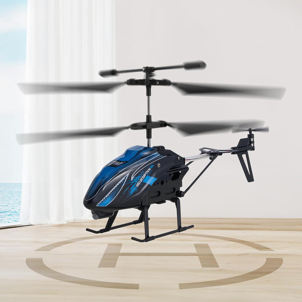 Helicóptero RC VEVOR, helicóptero de control remoto de 2.4GHz, avión RC de 3.5 canales para niños, 16 minutos de tiempo de vuelo, mantenimiento de altitud, despegue/aterrizaje de una tecla y luces LED
