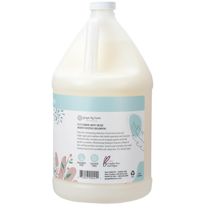 Ginger Lily Farms Botanicals - Champú hidratante para todo tipo de...