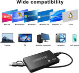 GODBPNYMU Disco duro externo 1 TB HDD USB 3.0 Almacenamiento portát...