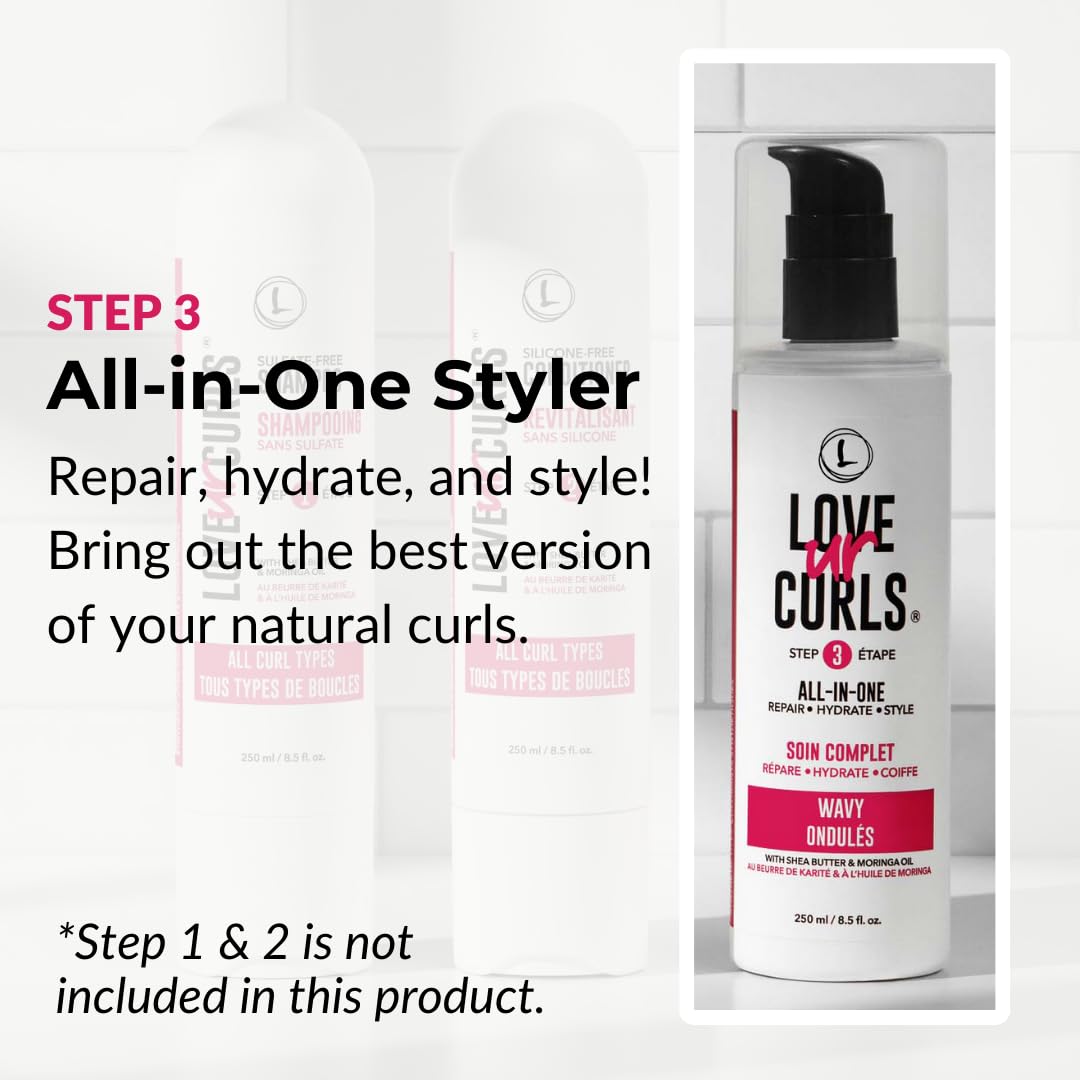 Love Ur Curls LUS Brands Moldeador todo en uno para cabello natural...