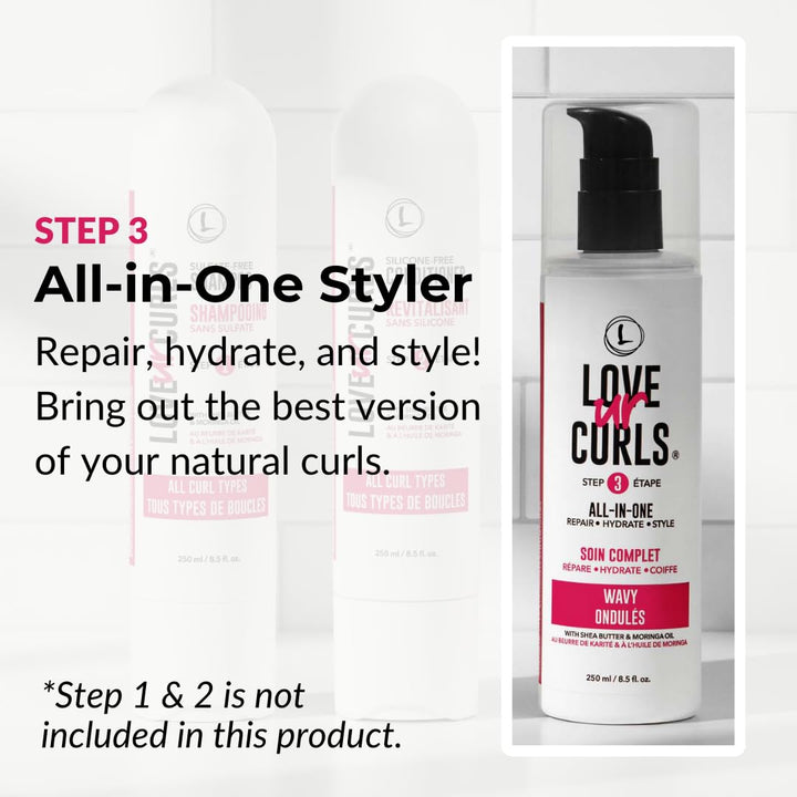 Love Ur Curls LUS Brands Moldeador todo en uno para cabello natural...