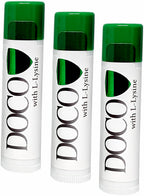 Doco Bálsamo labial Shield con docosanol y lisina (paquete de 3)