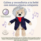 Ludwig Van Beethoven - Oso virtuoso, música clásica para bebés, juguete educativo para bebés, niños y adultos