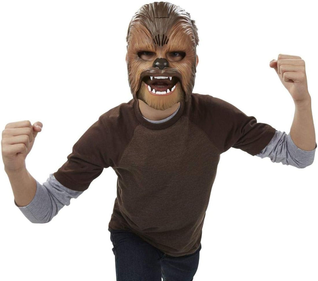 Máscara electrónica de Chewbacca, Star Wars: The Force Awakens, Estándar, Marrón