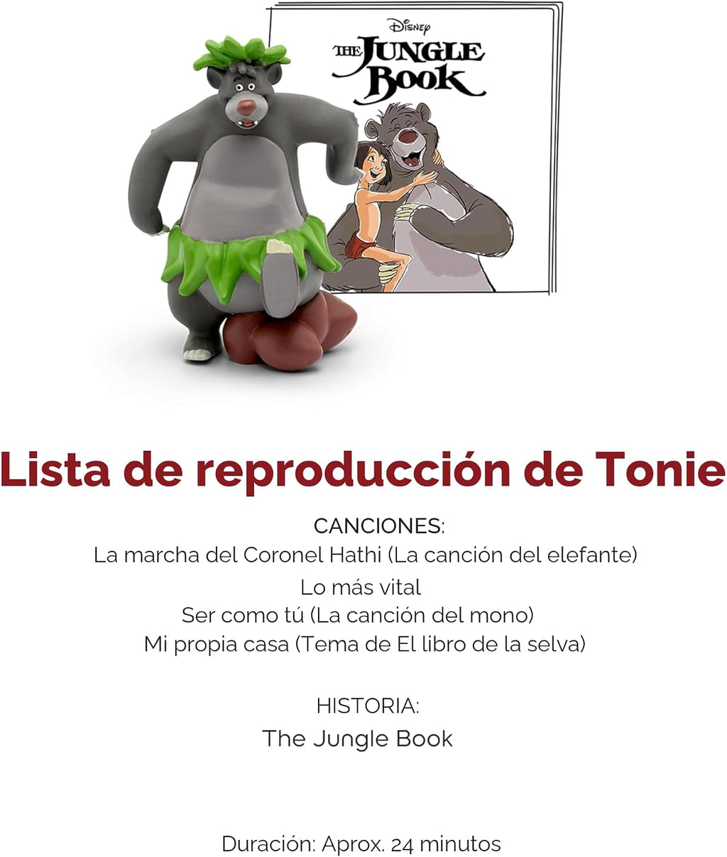 Toniebox 2 Audio Player Disney Bundle para Kids 3+ con Lightning McQueen, Simba, Winnie Pooh, y Baloo - Sunset Red