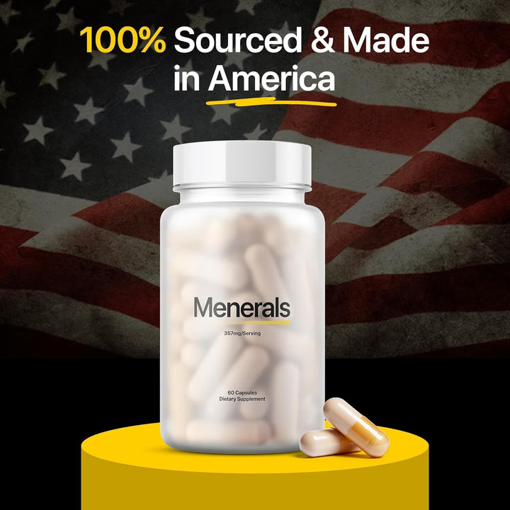 Menerals Multivitamínico para hombre \u2013 Suplemento mineral todo...