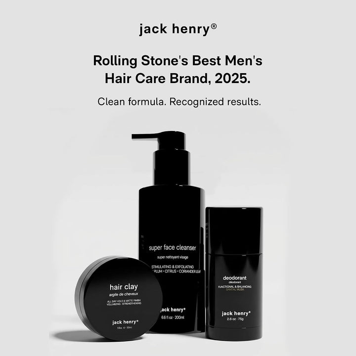 Jack Henry Limpiador facial hidratante (6.6 fl oz) \u2013 Limpiador...