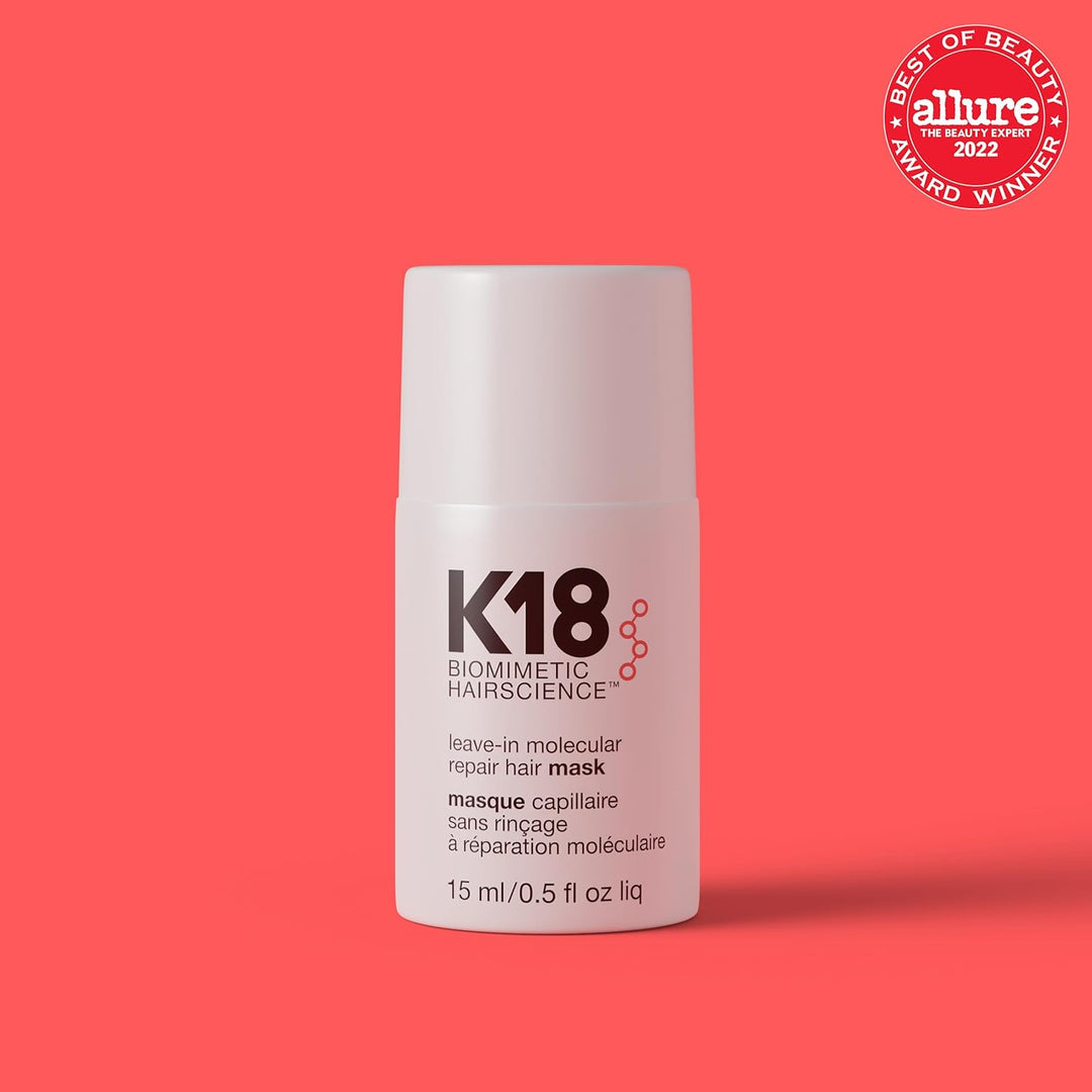 K18 Mascarilla Molecular Capilar Sin Enjuague, Repara el Cabello Se...