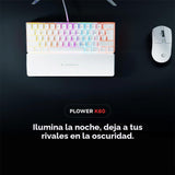 Rampage K60 Teclado mecánico para juegos \u2013 62 teclas, diseño c...