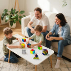 Speed Cubes - Paquete de 8 cubos de rompecabezas mágicos para niños y