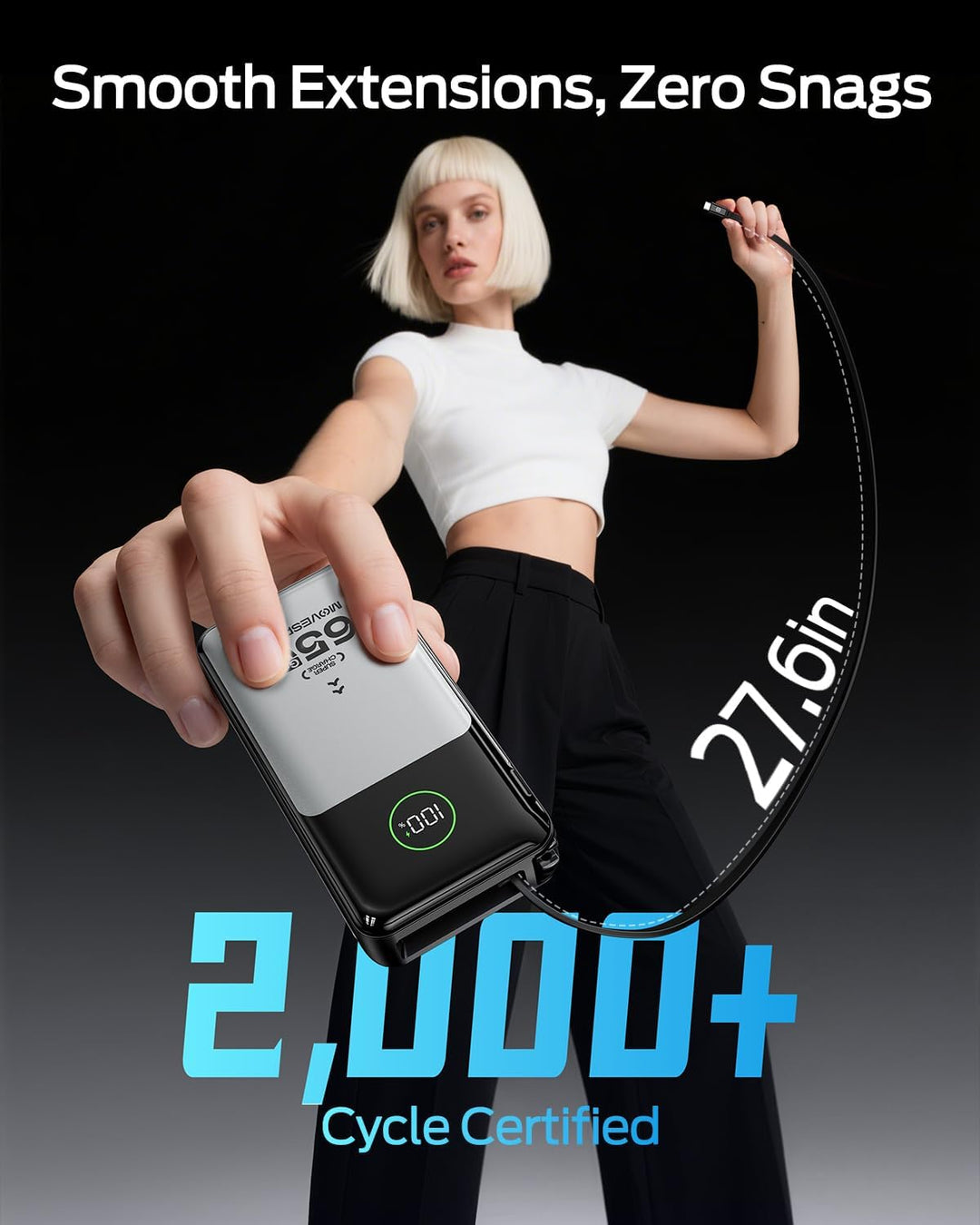MOVE SPEED Cargador portátil para computadora portátil de 20000 mAh...