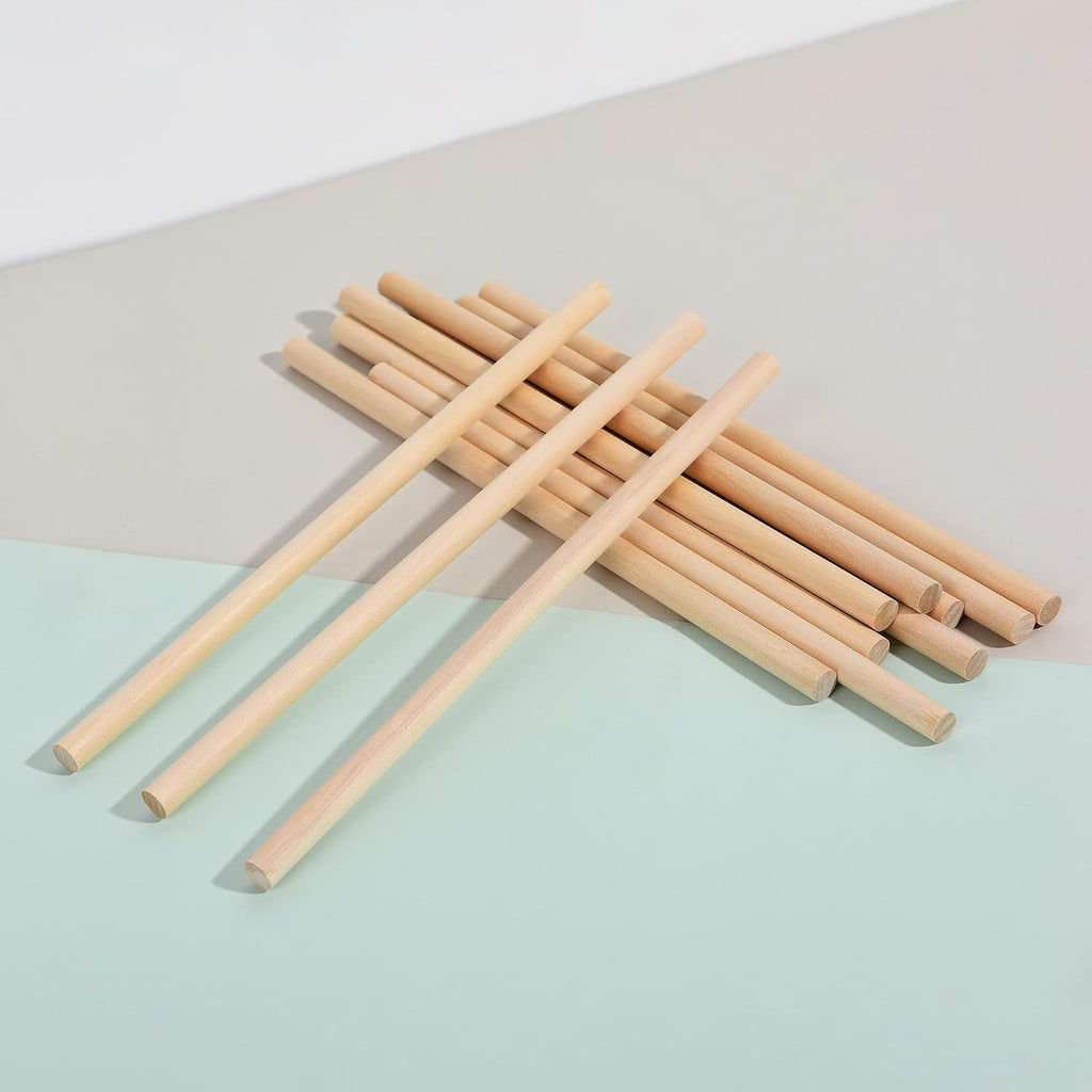 60 palos de ritmo para niños a granel, 12 pulgadas de madera Lummi Sticks música aula instrumentos de percusión