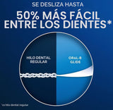 Oral-B Glide - Hilo dental todo en uno, menta, 6 unidades