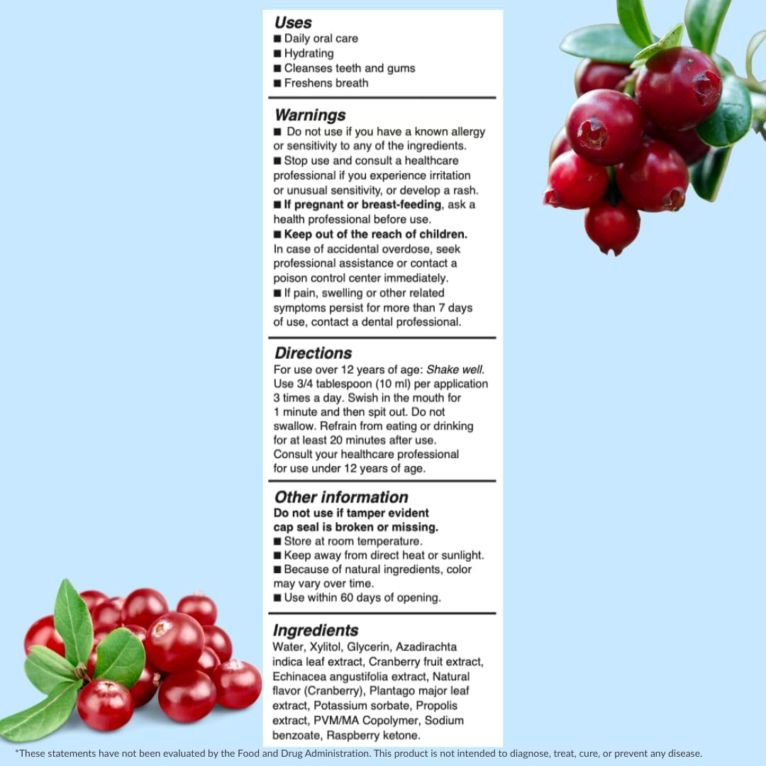 StellaLife Wellness - Enjuague bucal a base de hierbas, solución or...