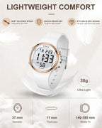 Relojes Deportivos Digitales CIVO para Mujer: Pantalla LCD Grande, Números de Fácil Lectura