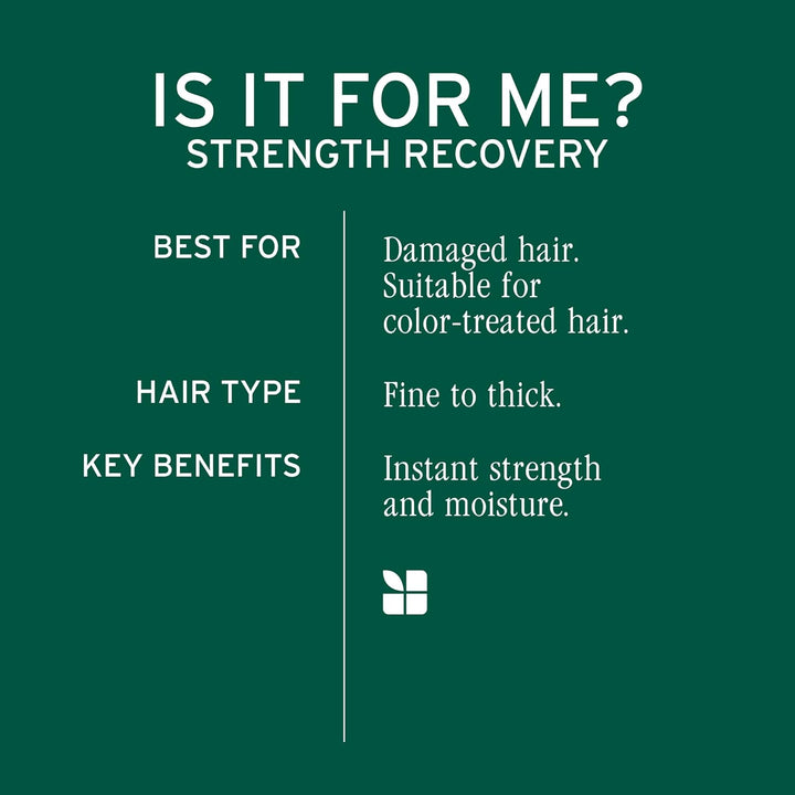 Biolage Strength Recovery Shampoo - Reduces Breakage &amp; Detangle...