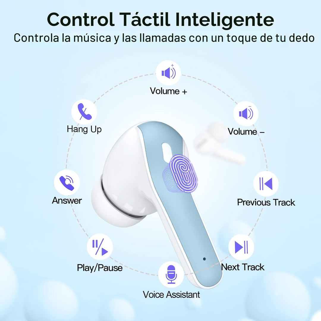 TAGRY Auriculares Bluetooth Auriculares Inalámbricos Verdaderos Aur...