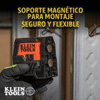 Klein Tools Nivel láser autonivelante 93MCLS, mini nivel de línea cruzada