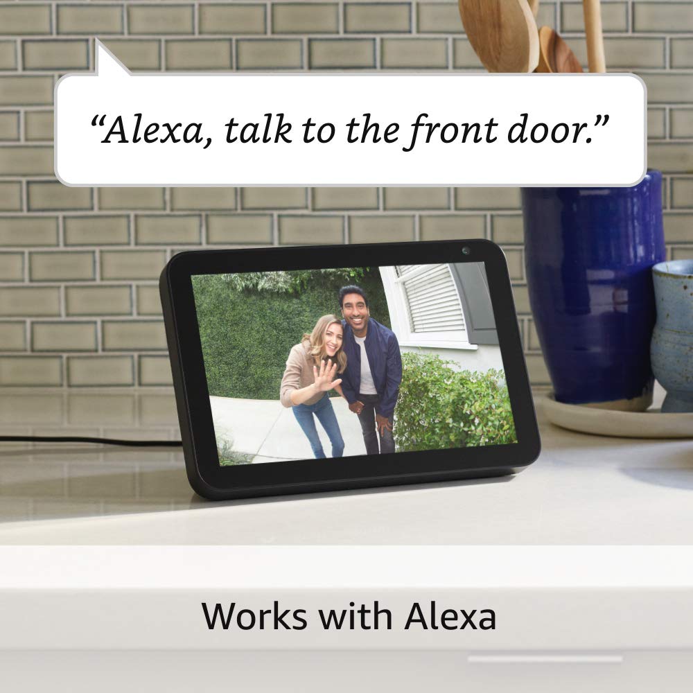 Ring Video Doorbell Wired, Audio bidireccional, detección de movimi...