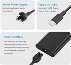 Adaptador GaN USB-C de 165 W compatible con Dell Pro Max 16/18 MB16250