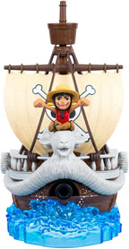 One Piece Going Merry Deluxe - Figura de acción de Luffy