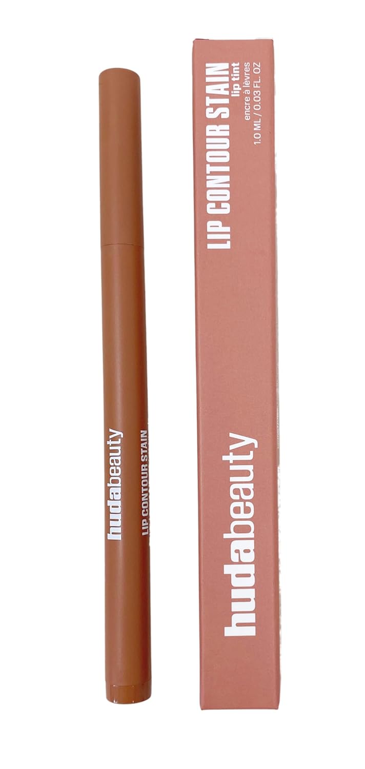 Huda Tinte de labios para contorno de labios, color nude suave