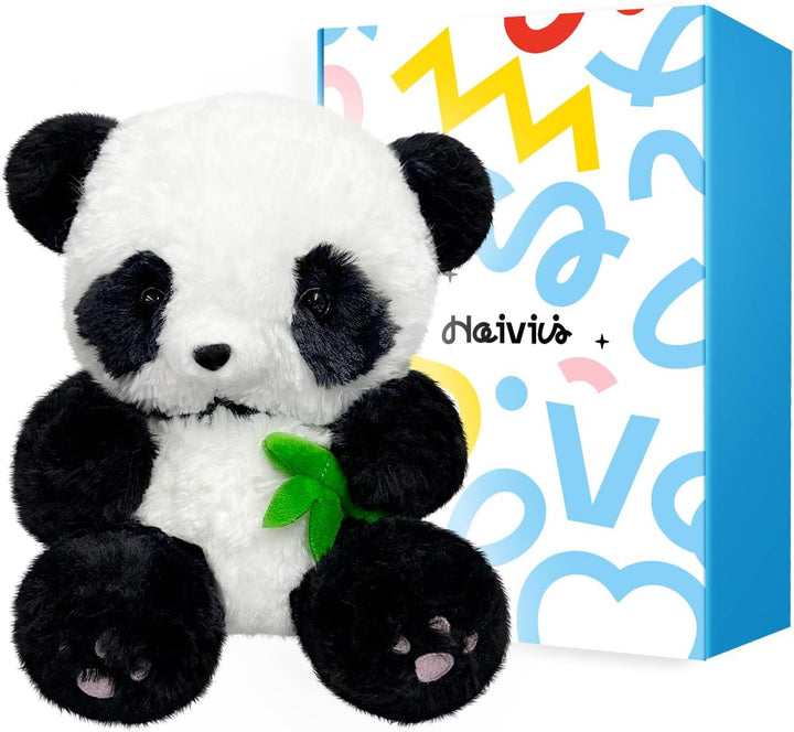 Haivivi Peluche de panda de peluche, peluche ultrasuave con cuerpo...