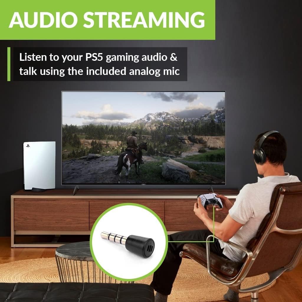 Avantree Adaptador de audio Bluetooth USB-C C81 para PS5