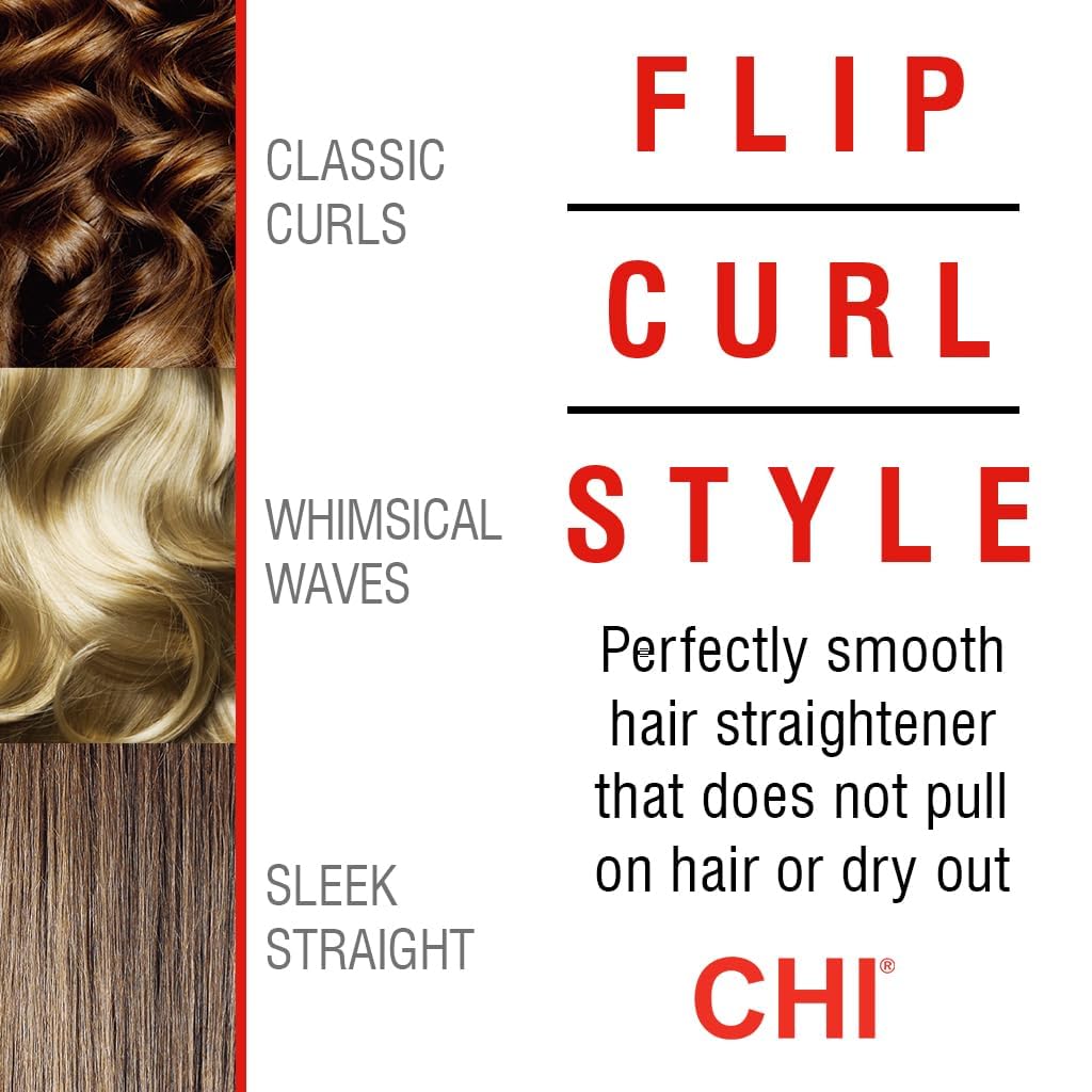 CHI Original plancha plana de 1\u201D para alaciado de cabello, par...