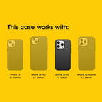 OtterBox Funda para iPhone 15 Pro (solamente) de la serie Commuter - Crisp