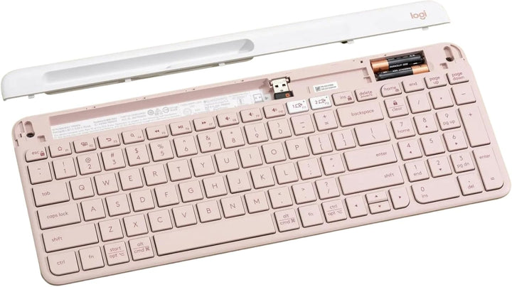 Logitech K585 Teclado Inalámbrico Delgado Multi-Dispositivo, Soport...
