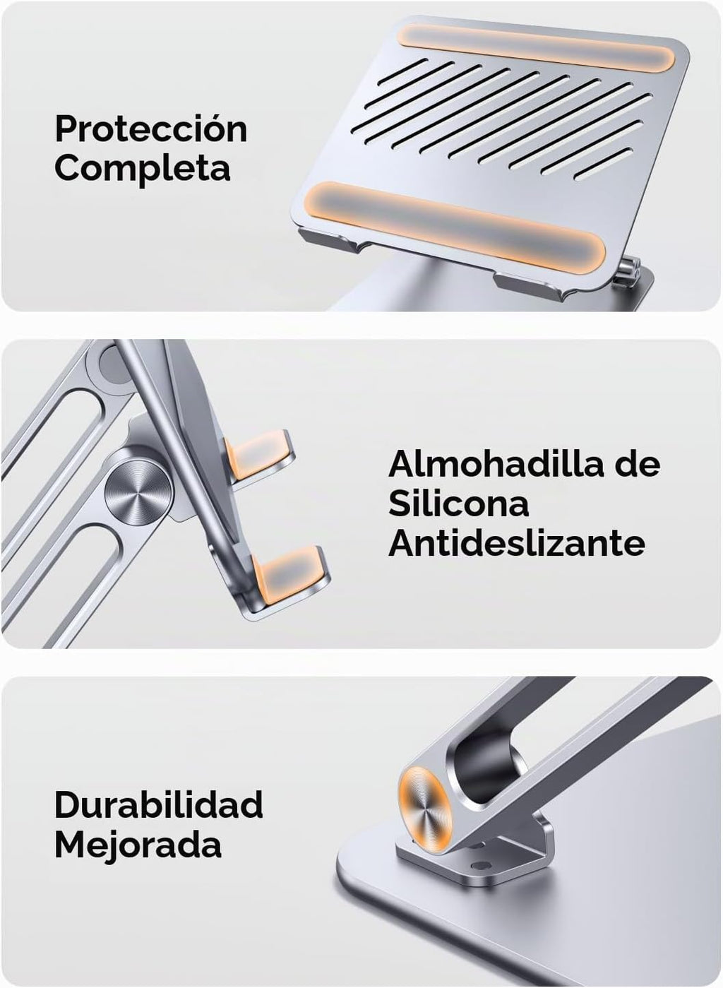 UGREEN Soporte portátil para computadora portátil para escritorio, soporte