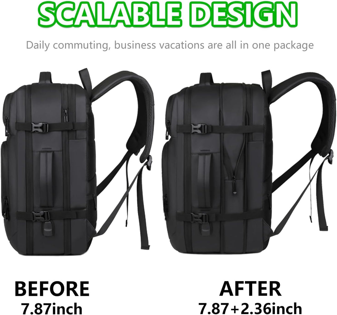 FAFIGER Mochila de viaje para hombres y mujeres \u2013 Mochila de m...