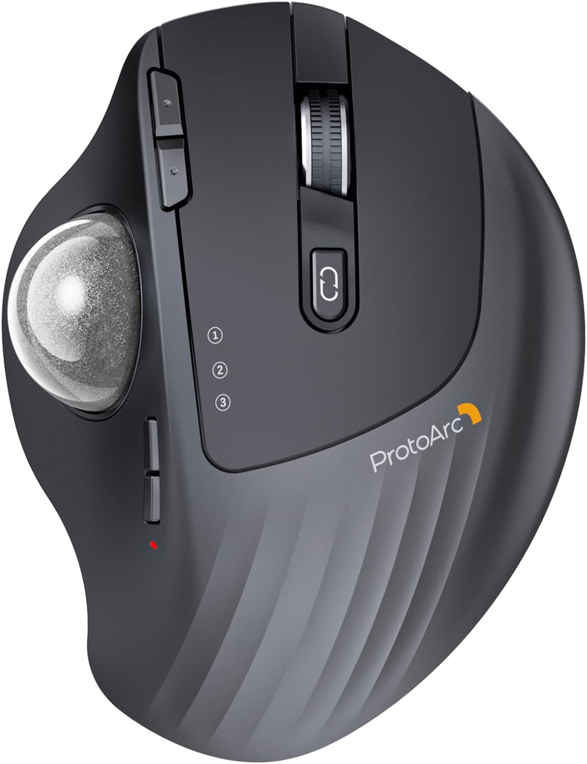 ProtoArc EM01 NL - Ratón de Trackball inalámbrico, ergonómico Bluet...