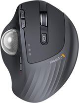 ProtoArc EM01 NL - Ratón de Trackball inalámbrico, ergonómico Bluet...